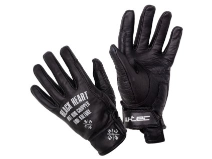 Letní kožené moto rukavice W TEC Black Heart Darios