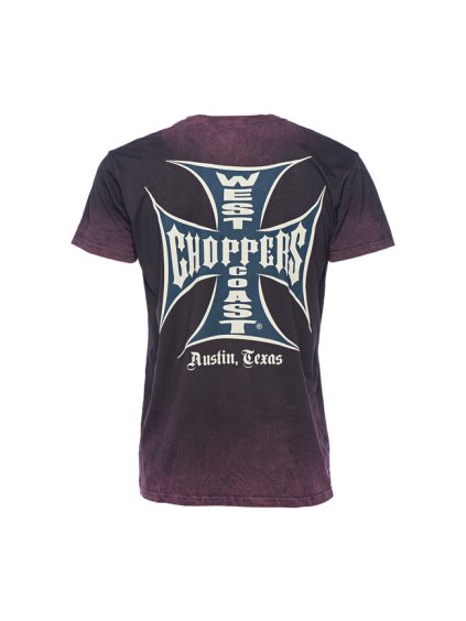 MOTORKÁŘSKÉ Triko WESTCOAST CHOPPERS WCC OG Classic T-shirt vintage bordeaux