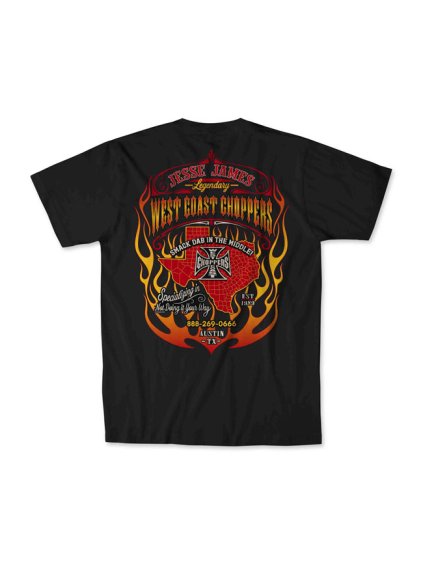 MOTORKÁŘSKÉ Triko WESTCOAST CHOPPERS  WCC Not Doing It Your Way t-shirt black701489