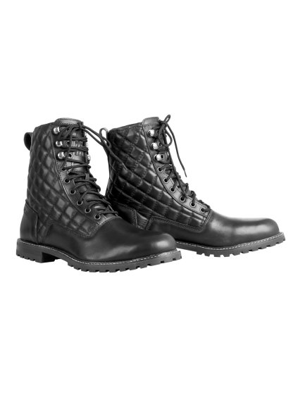 Dámské moto boty W-TEC Leocia Black (Barva černá, Velikost 36)