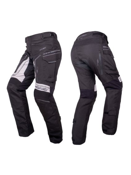 Moto kalhoty W-TEC Perguso (Barva černá, Velikost S)