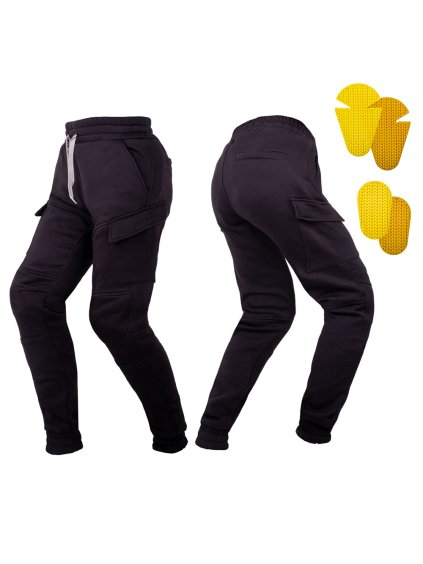 Moto kalhoty W-TEC Askew (Barva černá, Velikost 32/32)
