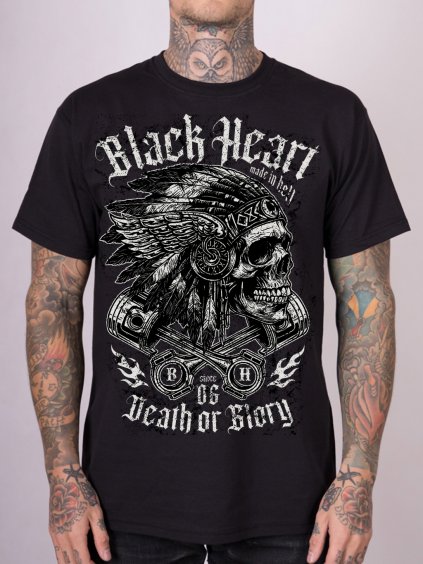tričko black heart huron