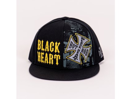 Kšiltovka BLACK HEART SNAPBACK RUTHLESS