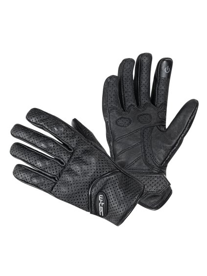 Moto rukavice W-TEC Corvair (Barva černá, Velikost L)