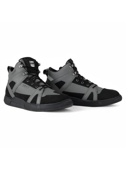 Moto boty W-TEC Milwook (Barva šedo-černá, Velikost 37)