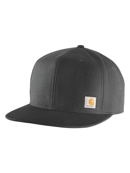 Kšiltovka Carhartt Firm Duck Flat Brim cap black