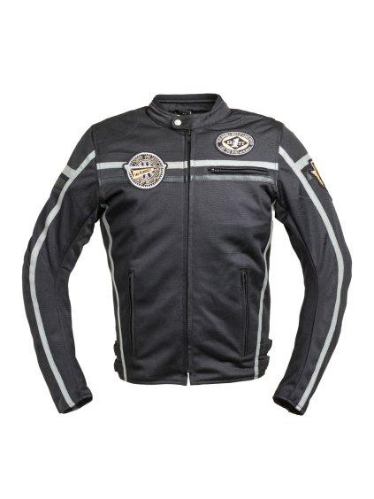 Moto bunda W-TEC Bellvitage Black (Barva černá, Velikost 5XL)