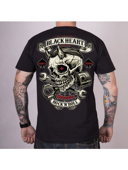 Triko BLACK HEART LIBERTY