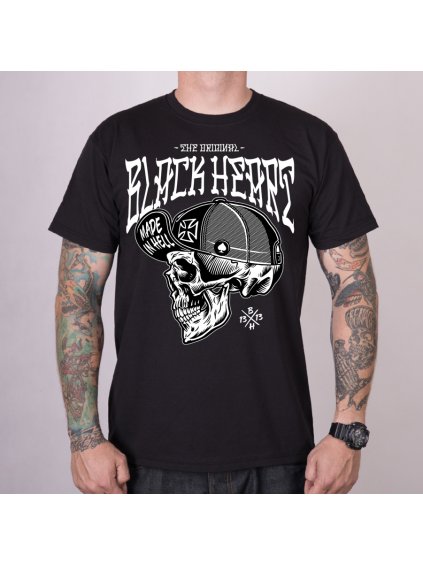 Triko mad mike black heart 1