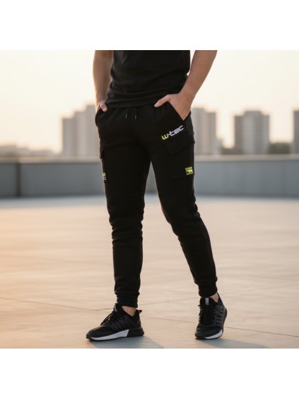 Tepláky W-TEC Signature (Barva černá, Velikost XS)