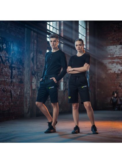 Šortky W-TEC Signature (Barva černá, Velikost XS)