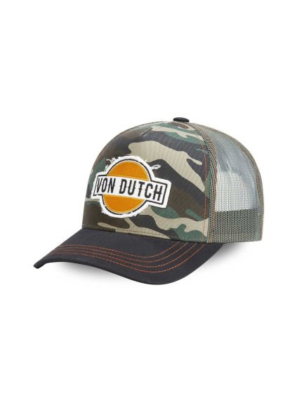 von dutch aban camo trucker cap