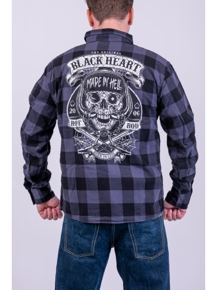 Košile BLACK HEART MOTOR DEAD