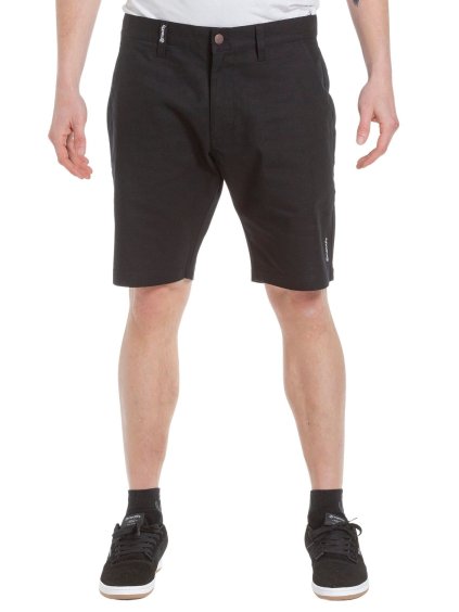 Meatfly pánské kraťasy Anthrax Black