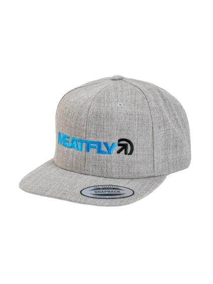 Meatfly kšiltovka Skipper Snapback Grey Heather