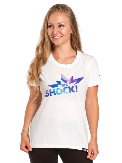 Meatfly dámské tričko Big Shock! White
