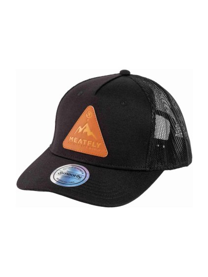 Meatfly kšiltovka Corey Trucker Black Peak