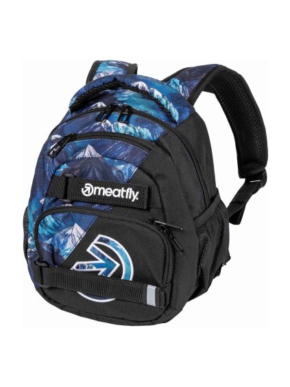 Meatfly batoh Levi Blue Mountains 10 L | Černá | Objem 10 L