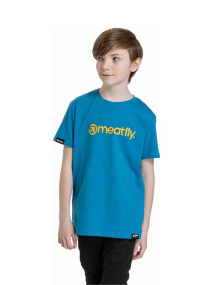 Meatfly dětské tričko Bart Funky Blue (Velikost 146)