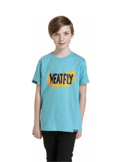Meatfly dětské tričko Fleck Mint (Velikost 146)