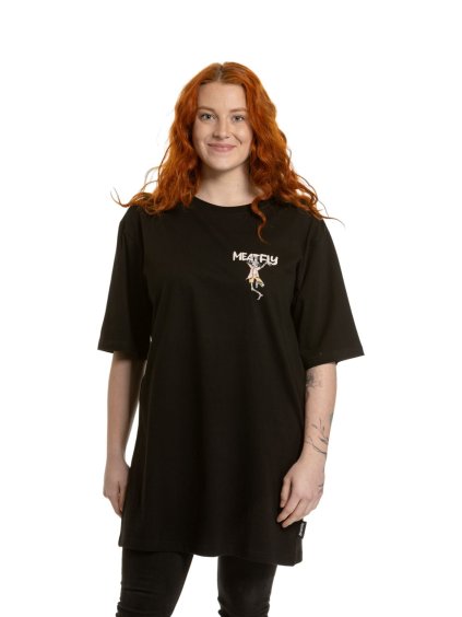 Meatfly dámské tričko Rory Skeleton Black