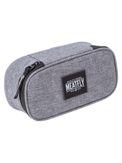 Meatfly pouzdro Pencil Case Heather Grey