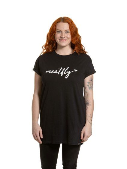 Meatfly dámské šaty Senna Logo Black