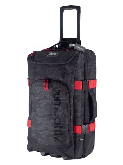 Meatfly kufr Contin Morph Black | Černá | Objem 100 L