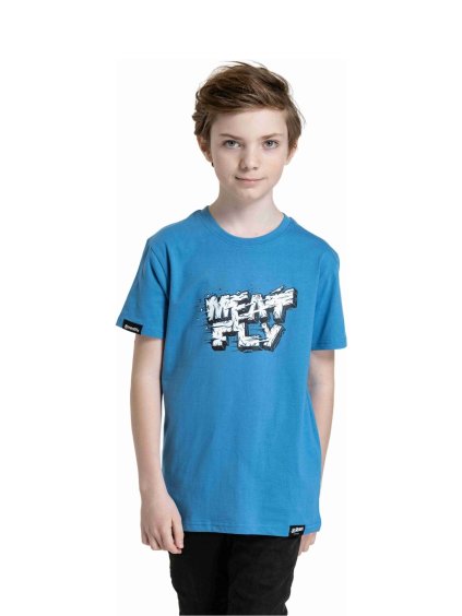 Meatfly dětské tričko Rock Blue (Velikost 146)