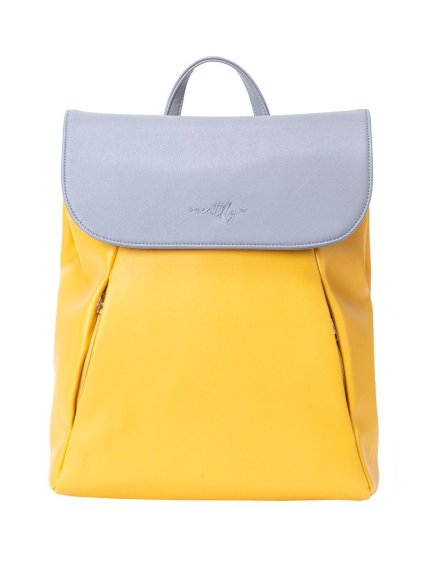 Meatfly batoh Triumph Light Grey/Sunshine | Šedá | Objem 16 L