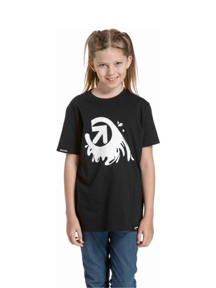 Meatfly dětské tričko Splash Black (Velikost 146)