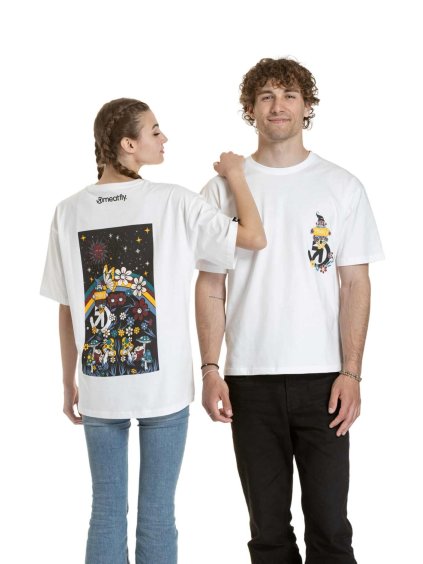 Meatfly unisex tričko Dwarf White Dwarf