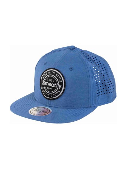 Meatfly kšiltovka Nylan Perfor Snapback Blue Label