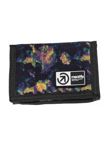 Meatfly peněženka Dewey Dark Aquarel