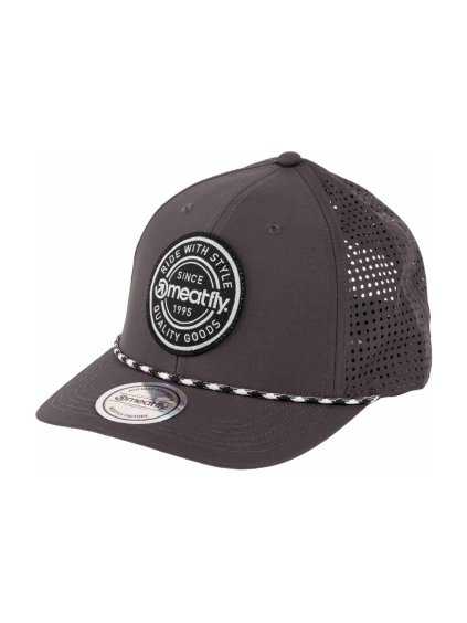 Meatfly kšiltovka Ollie Perfor Cap Grey Label