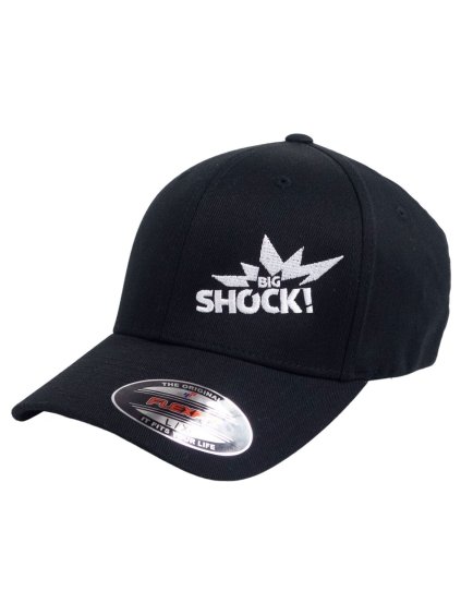 Meatfly kšiltovka Big Shock Flexfit Black