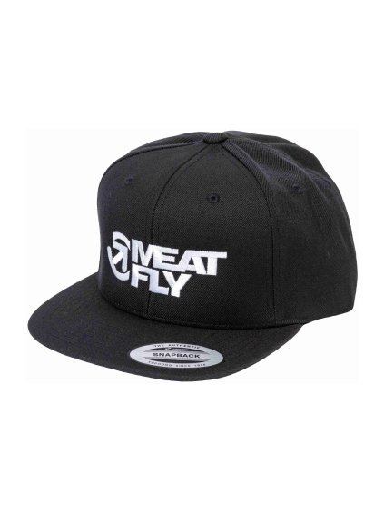 Meatfly kšiltovka Ness Snapback Black