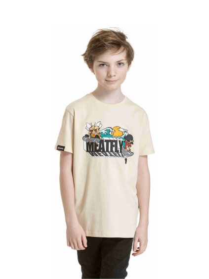 Meatfly dětské tričko Skejters Sand