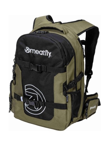 Meatfly batoh Ramble Olivine 26 L | Černá | Objem 26 L