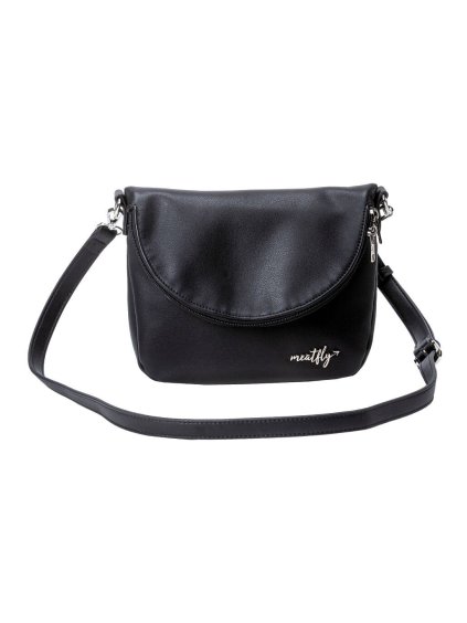 Meatfly kabelka Shea Black | Černá | Objem 1,5 L