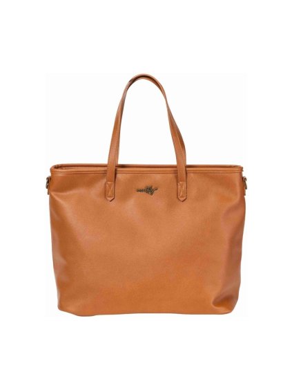 Meatfly kabelka Gisel Brown | Hnědá | Objem 22 L