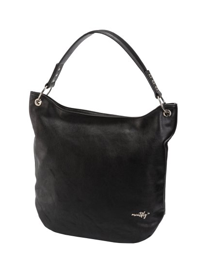Meatfly dámská kabelka Emmy Black | Černá | Objem 14 L