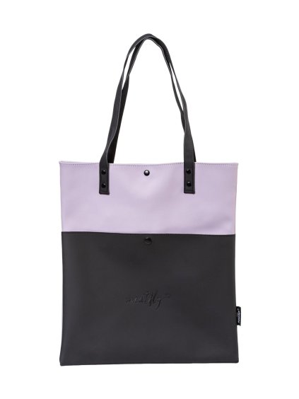 Meatfly kabelka Janie Lavender / Black | Černá | Objem 3 L