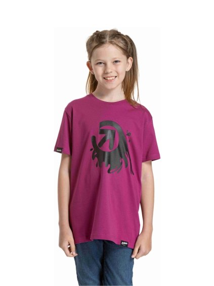 Meatfly dětské tričko Splash Raspberry (Velikost 146)