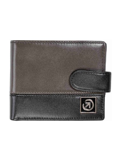 Meatfly kožená peněženka Nathan Premium Grey