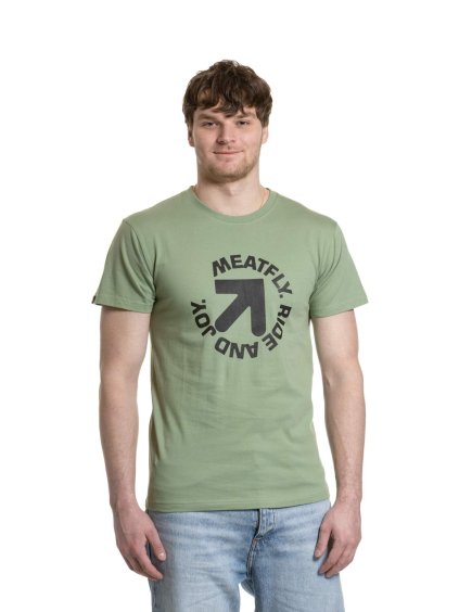 Meatfly pánské tričko Arrow Basil (Velikost S)