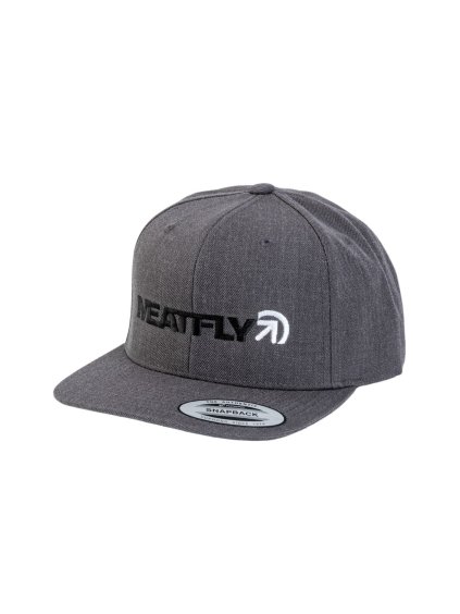 Meatfly kšiltovka Skipper Snapback Dark Grey