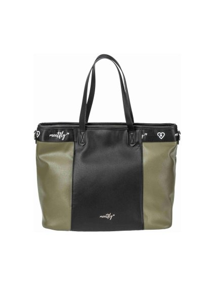 Meatfly kabelka Gisel Olive | Zelená | Objem 22 L