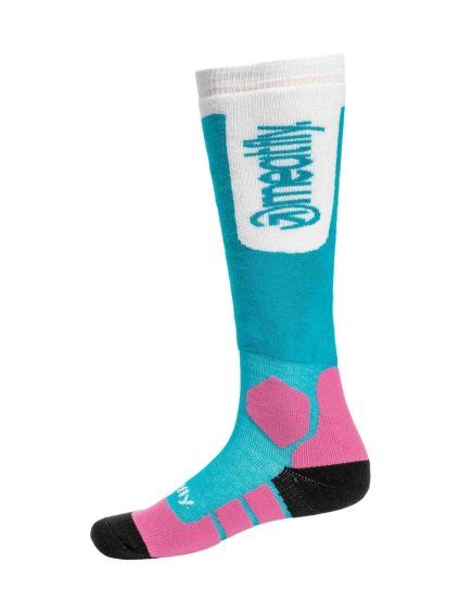 Meatfly sNB & SKI ponožky Leeway Turquoise